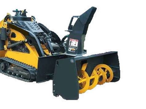 mini skid steer snow blower|skid steer snow blower for sale.